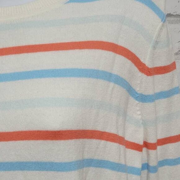 Gap Striped Pullover Sweater Womens Size Medium - Picture 3 of 4